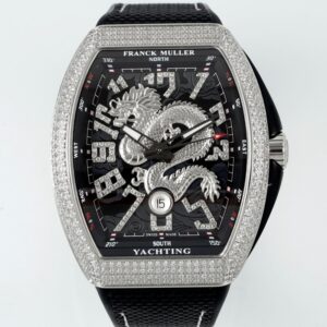 Replica Franck Muller Vanguard ABF Factory diamond-set case - Replica Watches Factory
