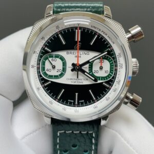 Replica Breitling TOP TIME AB01771A1L1X1 BLS Factory Green dial - Replica Watches Factory