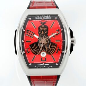 Replica Franck Muller Vanguard ABF Factory Red strap - Replica Watches Factory
