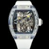 Replica Richard Mille RM 27-02 RM Factory Tourbillon White strap - Replica Watches Factory
