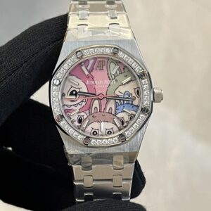 Replica Audemars Piguet Royal Oak Labubu collaboration OMF Factory diamond - Replica Watches Factory