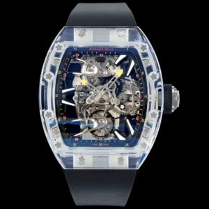 Replica Richard Mille RM 27-02 RM Factory Tourbillon Black strap - Replica Watches Factory