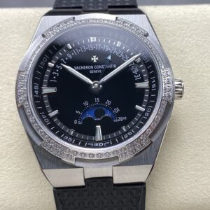 Replica Vacheron Constantin Overseas 4000V-B915 GR Factory Black dial - Replica Watches Factory