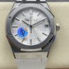 Replica Audemars Piguet Royal Oak 15500ST APS Factory White strap - Replica Watches Factory