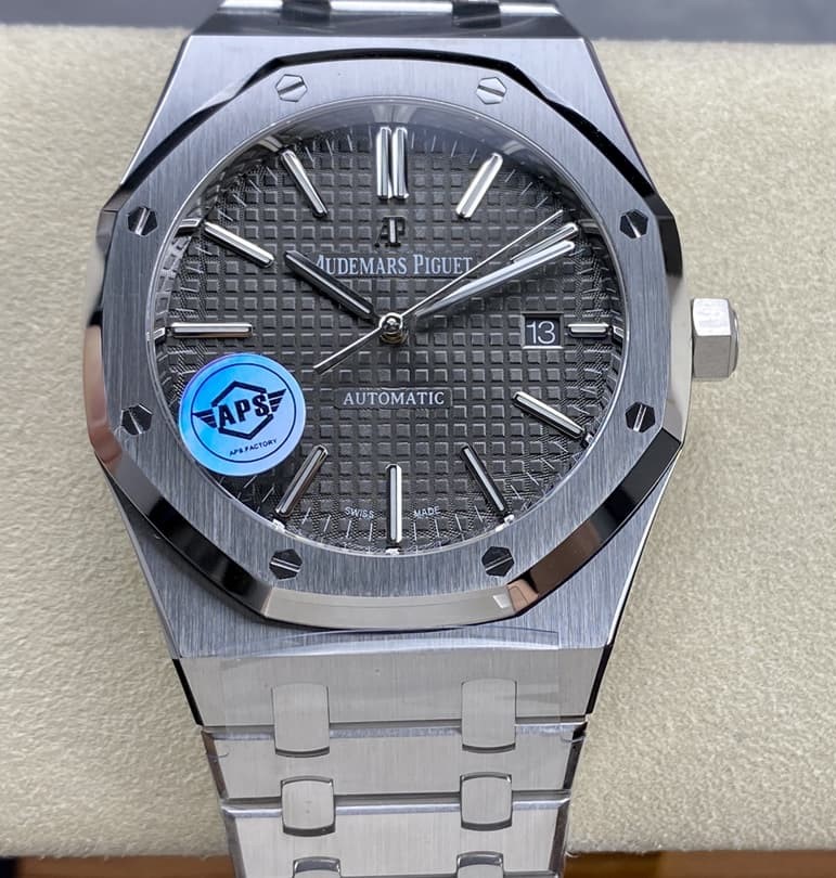 Replica Audemars Piguet Royal Oak 15400ST.OO.1220ST.04 APS Factory Grey Dial - Replica Watches Factory