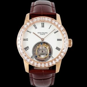 Replica Patek Philippe Tourbillon RMS Factory Transparent case back - Replica Watches Factory