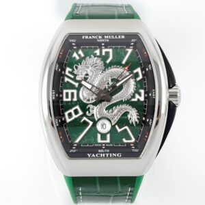 Replica Franck Muller Vanguard ABF Factory Green dial - Replica Watches Factory