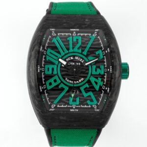 Replica Franck Muller Vanguard ABF Factory Green strap - Replica Watches Factory
