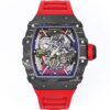 Replica Richard Mille RM 35-02 ZF Factory V7 Red strap - Replica Watches Factory