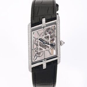 Replica Cartier Tank HPI01370 TW Factory Skeleton dial - Replica Watches Factory
