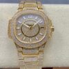 Replica Patek Philippe Nautilus 7021 GR Factory Date display - Replica Watches Factory