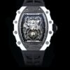 Replica Richard Mille RM21-01 RM Factory Tourbillon Black strap - Replica Watches Factory