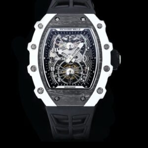 Replica Richard Mille RM21-01 RM Factory Tourbillon Black strap - Replica Watches Factory