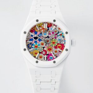 Audemars Piguet Royal Oak 15500 APS Factory White ceramics - Replica Watches Factory