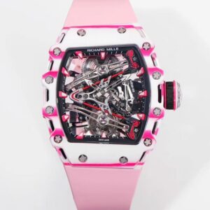 Richard Mille RM38-02 RM Factory Pink strap - Replica Watches Factory