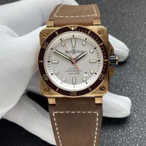 Bell & Ross INSTRUMENTS BR0392-D-WH-BR-SCA BR Factory - Replica Watches Factory
