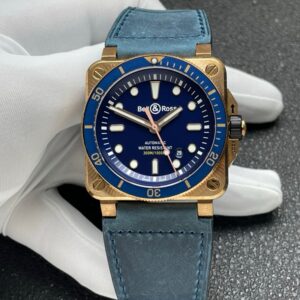 Bell & Ross BR03-92 DIVER BRONZE BLUE BR Factory - Replica Watches Factory