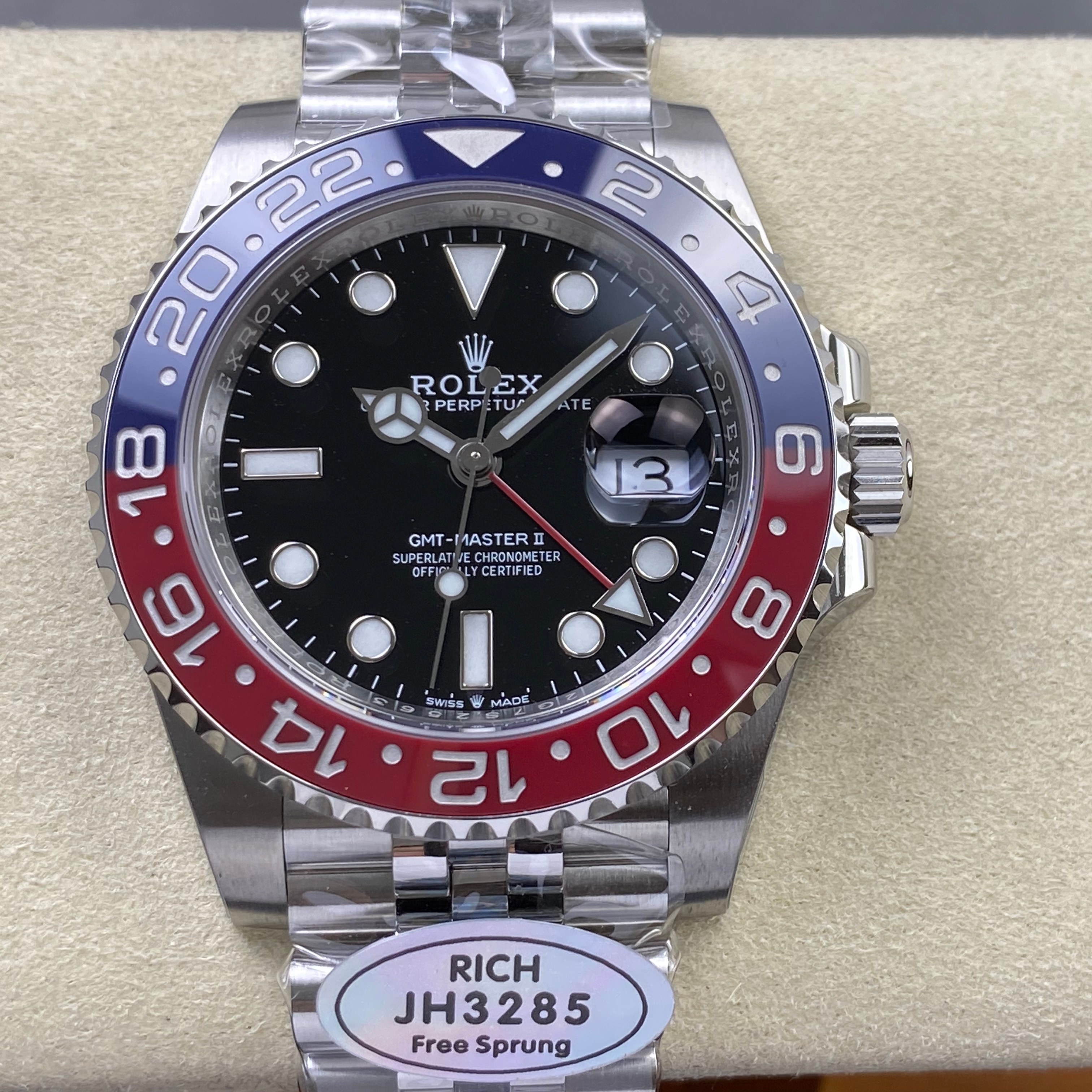 Rolex GMT Master II m126710blro-0001 RICH Factory high performance - Replica Watches Factory