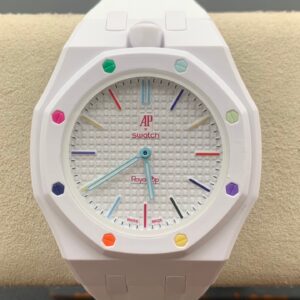Audemars Piguet x Swatch Royal Pop Huit Blanc - Replica Watches Factory