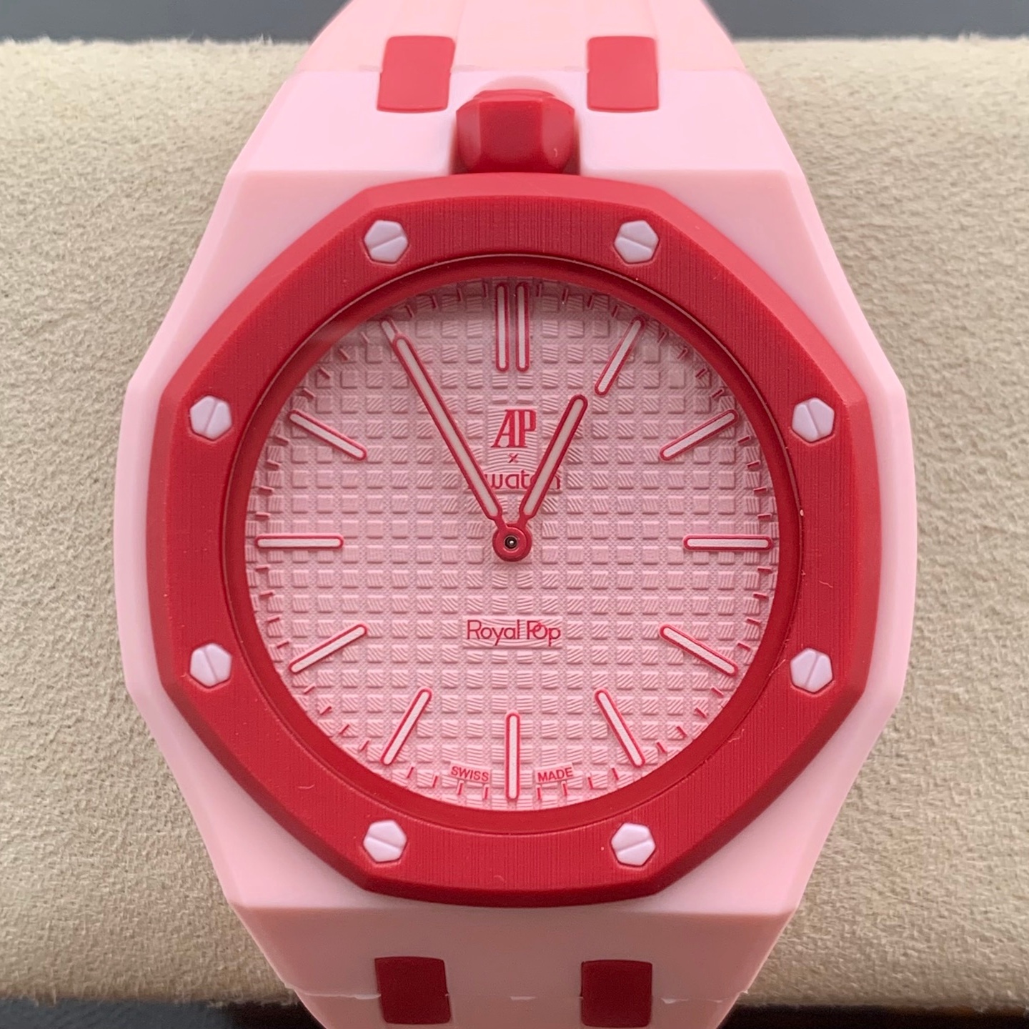 Audemars Piguet x Swatch Royal Pop OTTO ROSSO - Replica Watches Factory